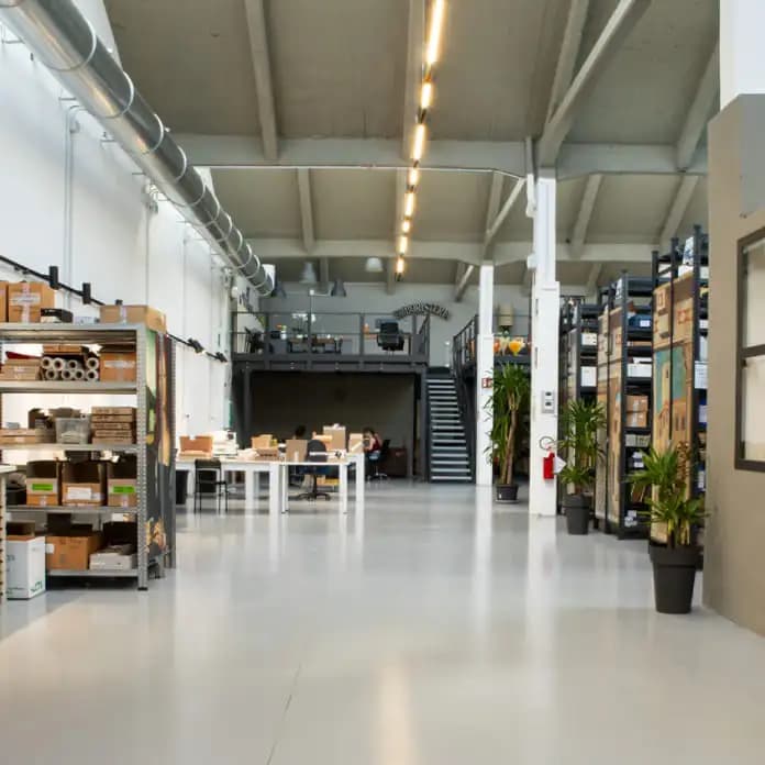 Store room interior