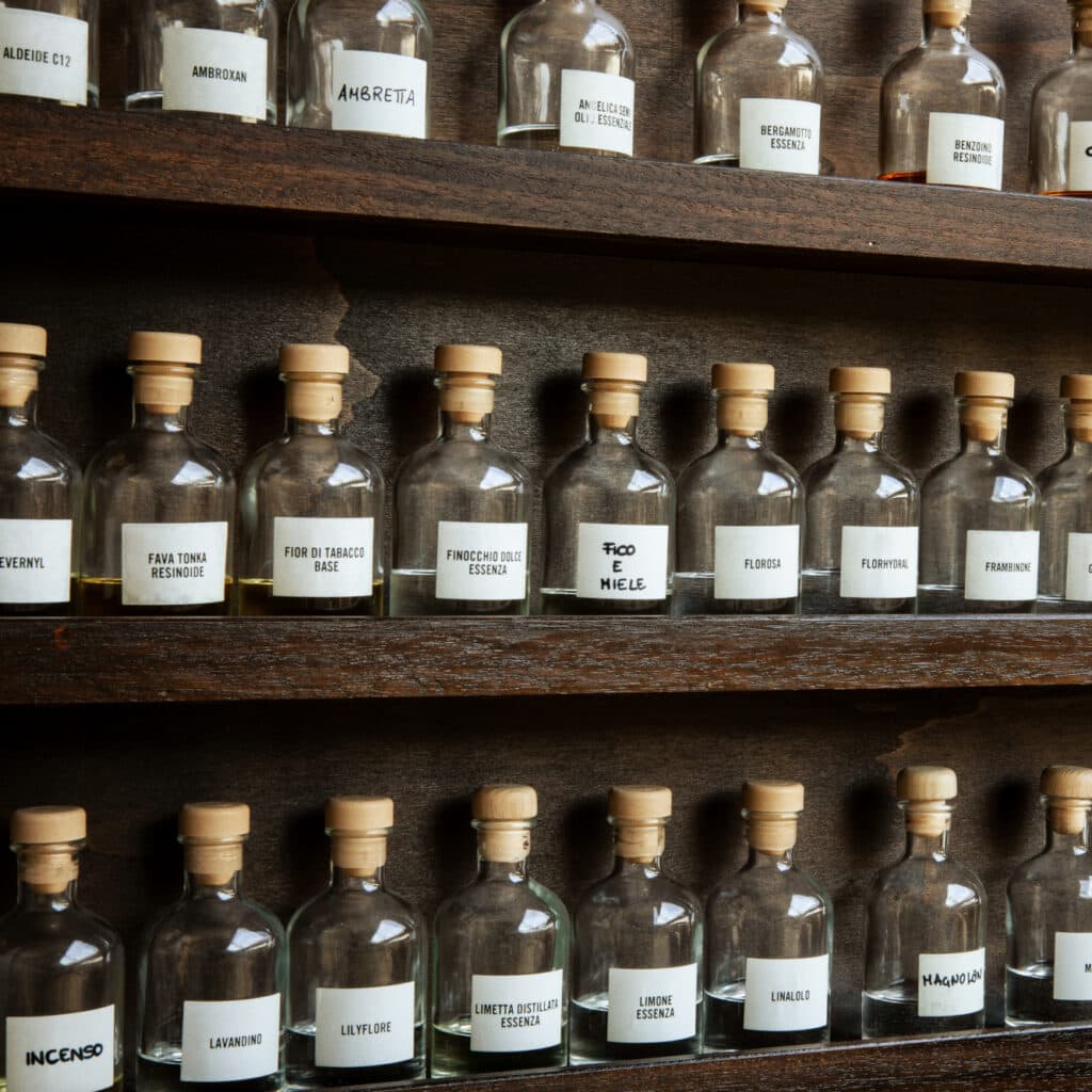 Esperienza immersiva di creazione della fragranza