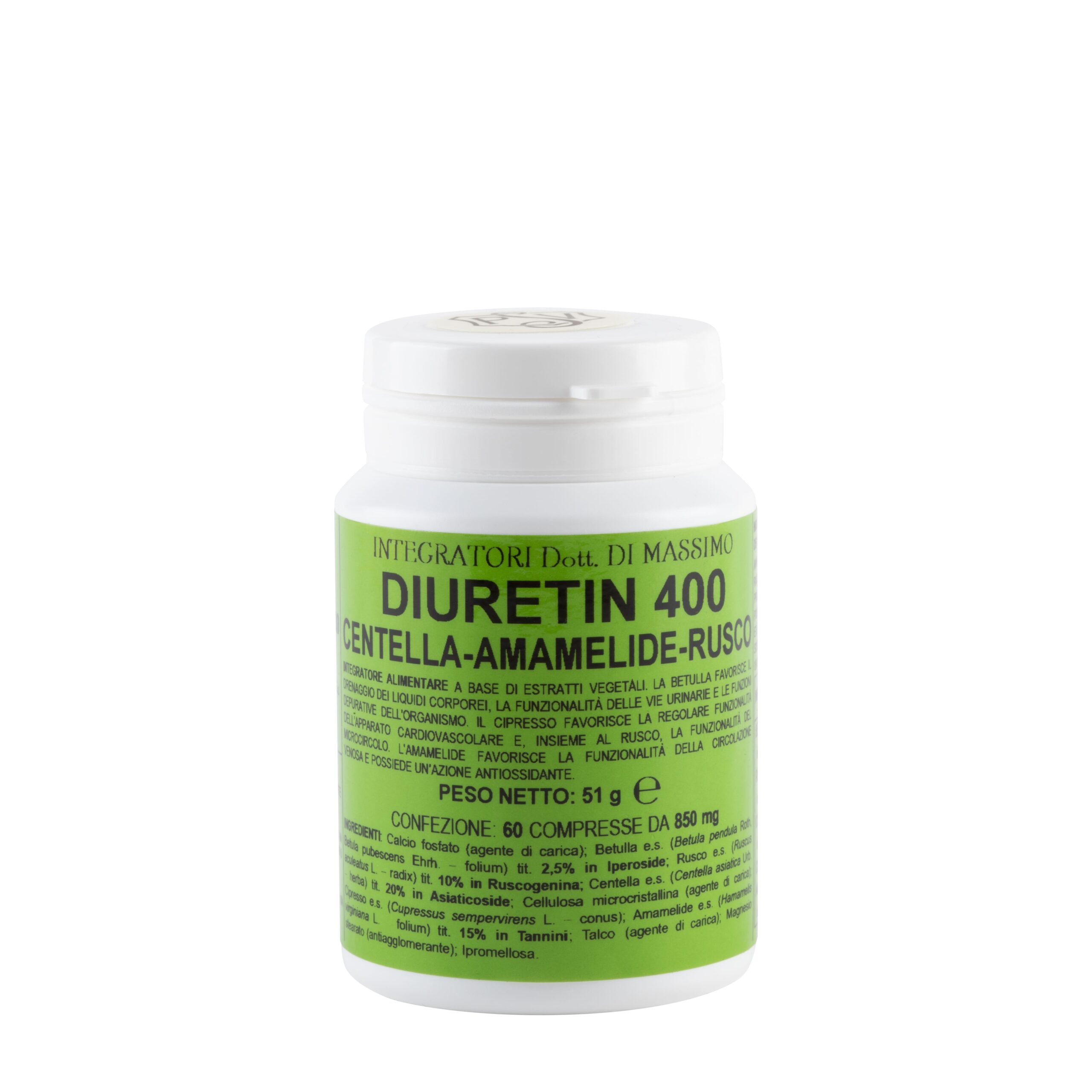 DIURETIN 400 RUSCO-CELL 60 CPR