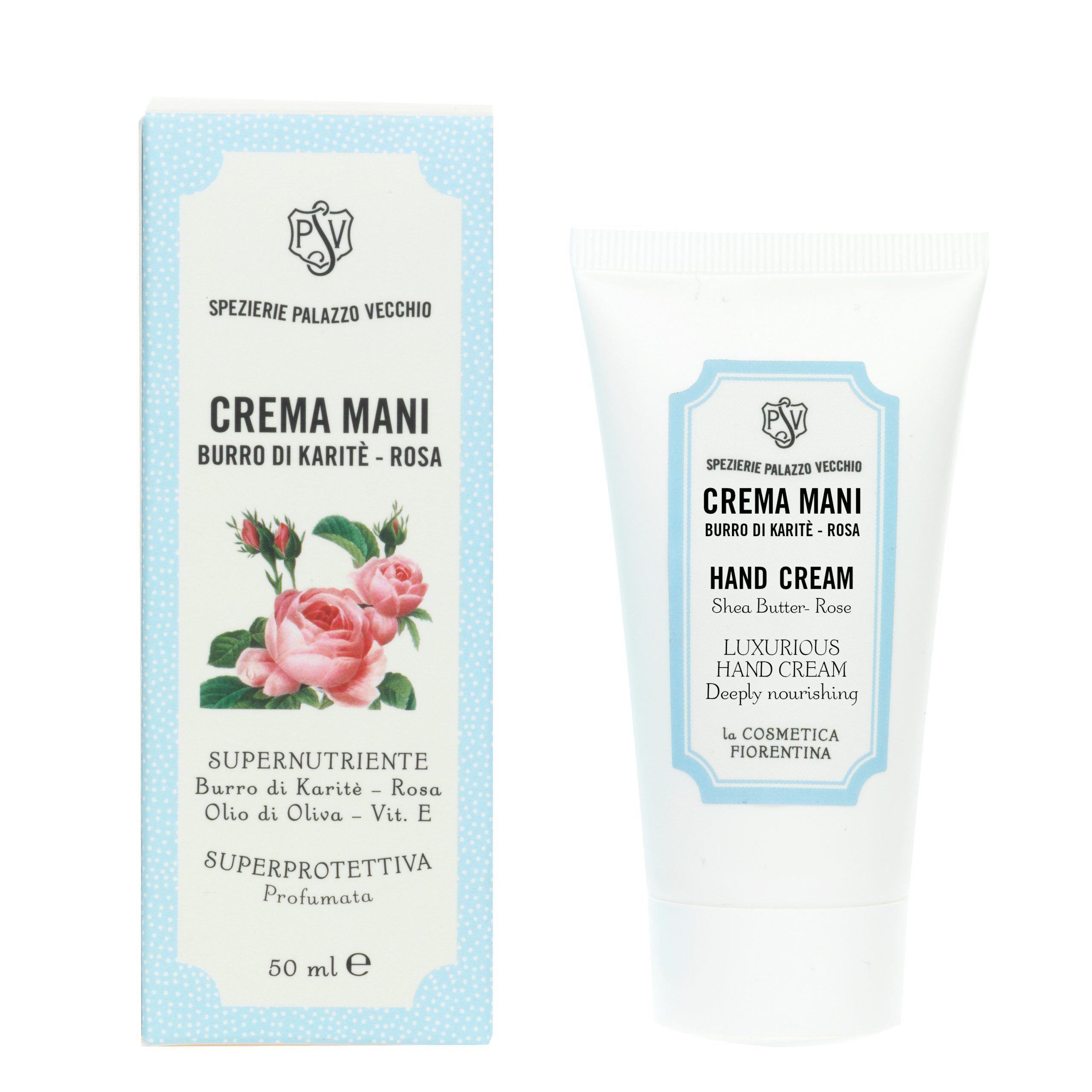 CREMA MANI ALLA ROSA