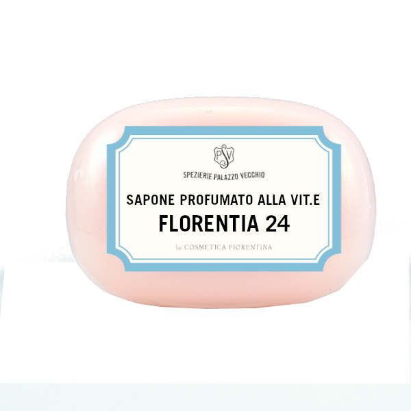 FLORENTIA 24 ROSA E FIORI - PARFUMED SOAPS VIT.E-0